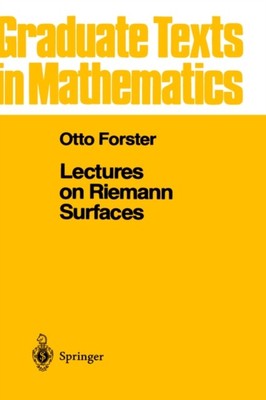 Lectures on Riemann Surfaces by Otto Forster (Hardback Book)