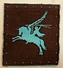 ORIGINAL UNWORN WW2 PRINTED PEGASUS PATCH PARACHUTE REGT / AIRBORNE FORCES