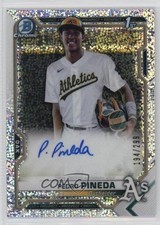 2021 Bowman Chrome Prospect Speckle Refractor 194/299 Pedro Pineda Auto 01nw