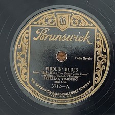 78 RPM Herman Timberg & Co. 