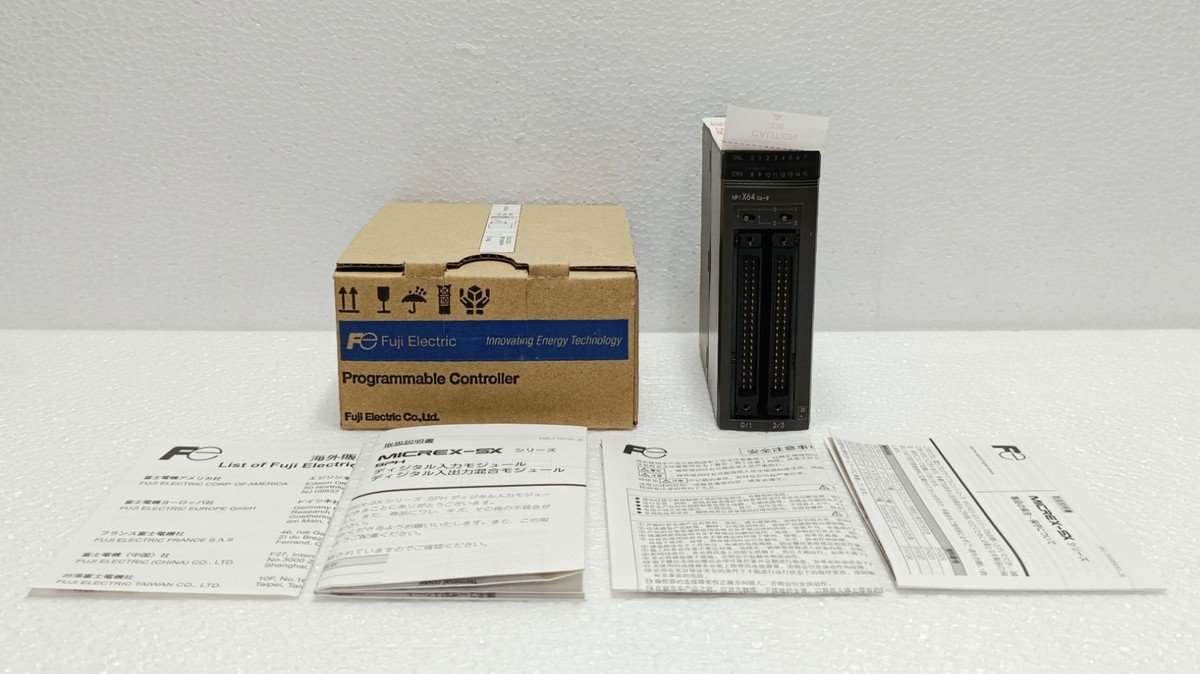 Fuji Electric NP1X6406-W Digital Input Module MICREX-SX PLC 24VDC