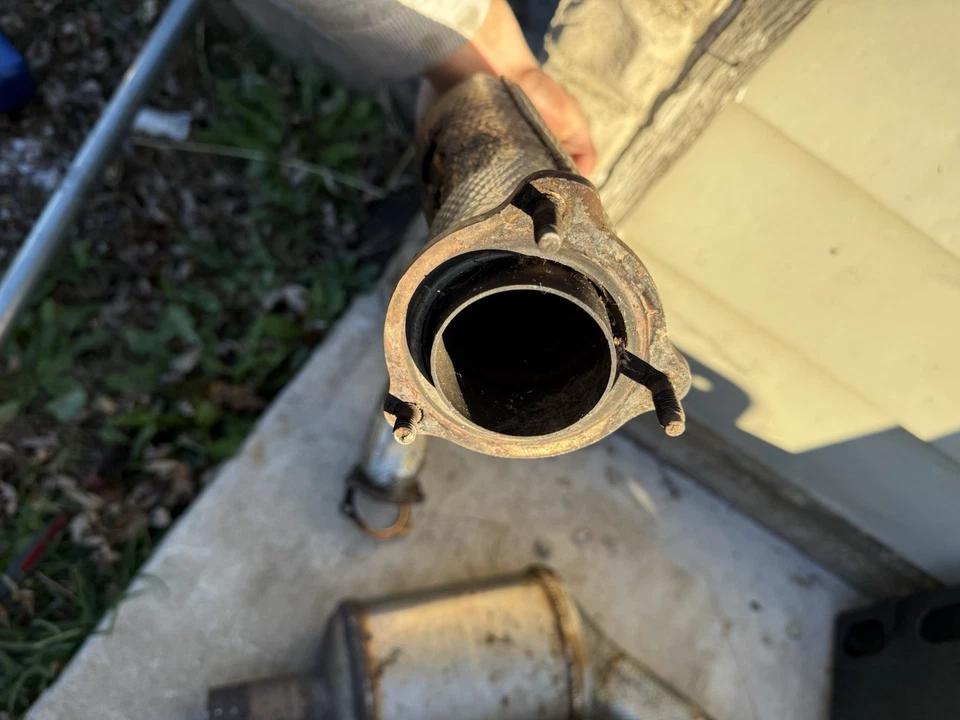 OEM 2015 AUDI Q5 3,0 L TDI SISTEMA DE ESCAPE TUBO DE ESCAPE DELANTERO 4G0253350c Foto 3 de 3