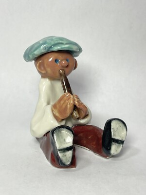 Abbey Crafts Signed Handmade Whistler hand painted Instrument Music
