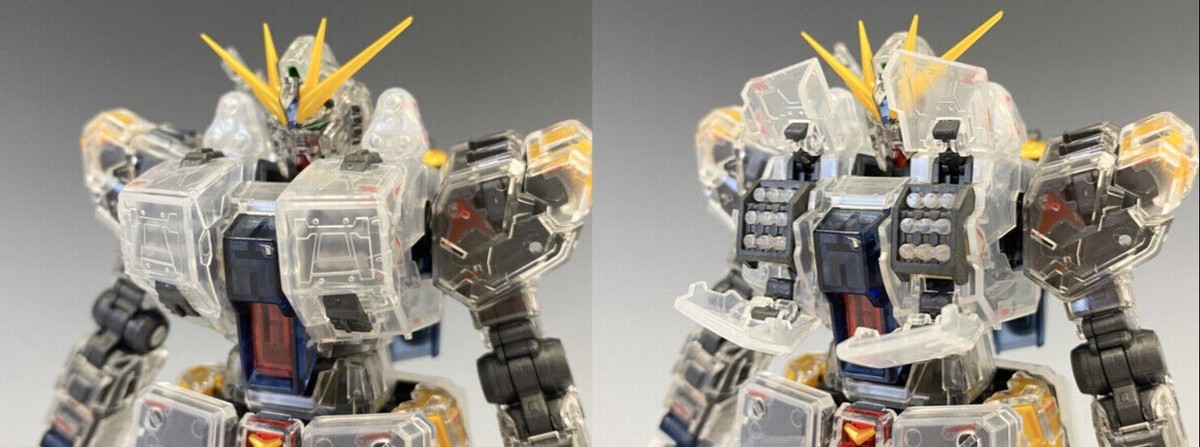 BANDAI RG 1/144 RX-93 V Gundam HWS Clear Color Event Limited