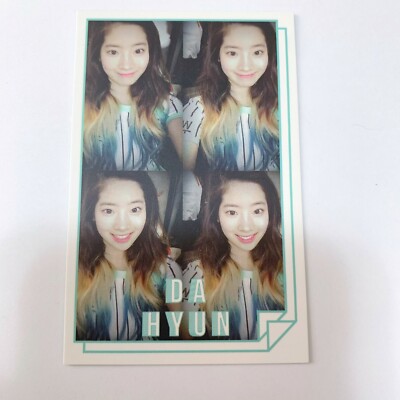 Twice Dahyun Page Two Thailand Edition Photocard Cheer Up Rare Card Usa Ebay