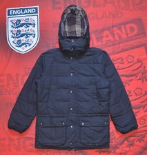 Veste Barbour Hemmingford Wax pour homme avec capuche taille L bleu marine An...