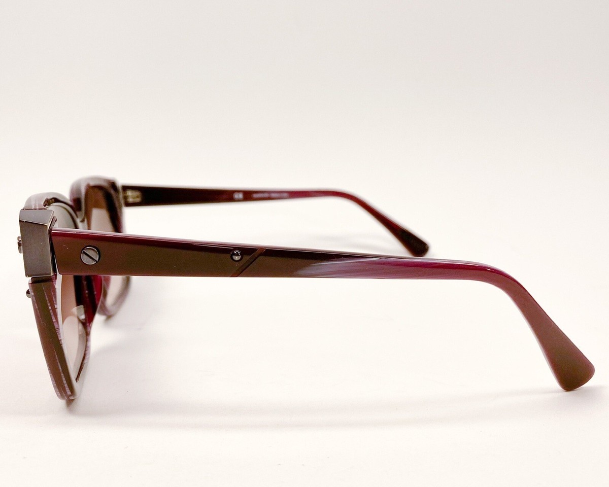 Lanvin Women\'s Tortoiseshell Frame Sunglasses with Gradient Purple Lenses Lanvin Sunglasses - Etsy New Zealand main image 2
