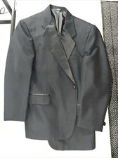 FIRST NIGHTER FORMAL WEAR MENS BLACK TUXEDO 42 S DRY CLEAN ONLY