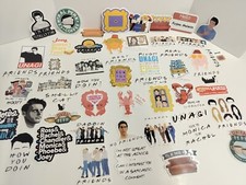 50 PCS Friends Stickers Waterproof Decor For DIY Laptop Phone Helmet TOP Vinyl