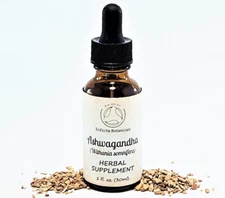ASHWAGANDHA Herbal Supplement / Liquid Extract Tincture Herb Withania somnifera