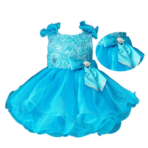 Jenniferwu Handmade Beaded Dresses Birthday Dresses Princess Dress for Girl