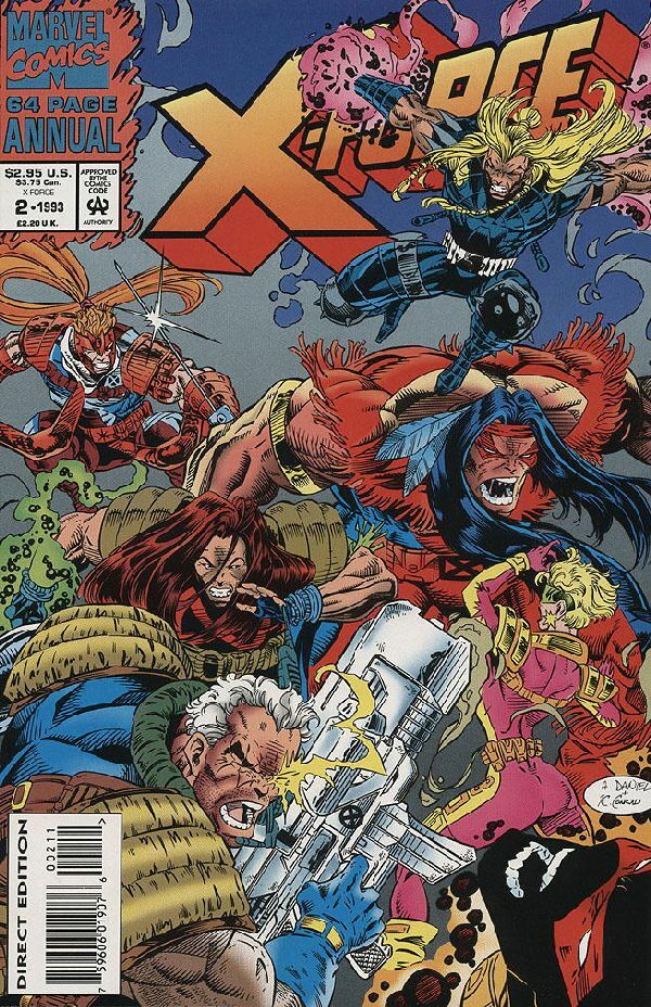 X-Force Annual #2 VF 1993 Marvel Comic Book | eBay