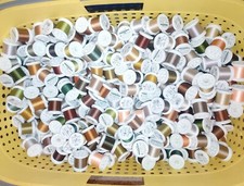 Produktionsreste Stickgarn Madeira Polyneon angefangene rollen 0,50Cent Pr Stück