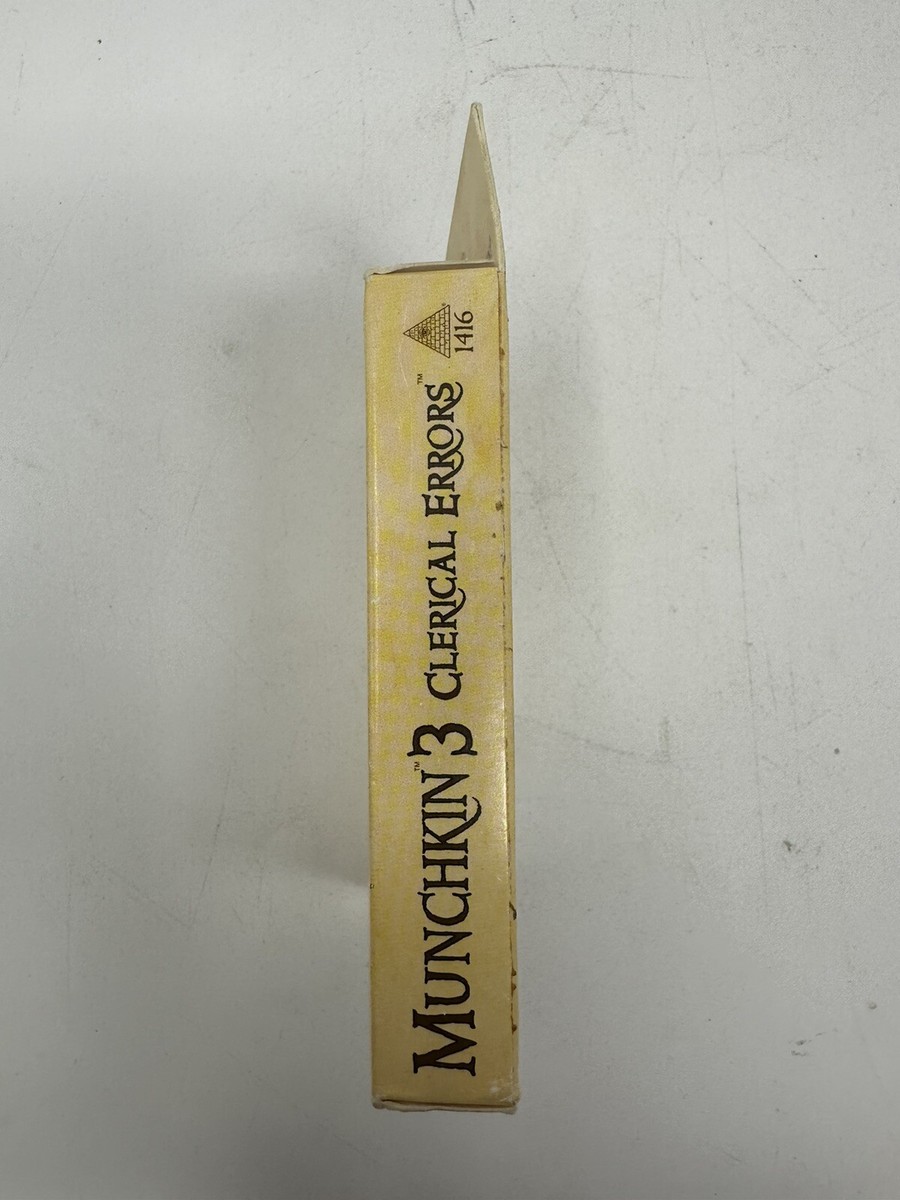 Steve Jackson Games Munchkin 3 Clerical Errors Card Game - View #9