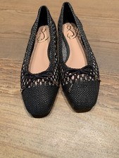 NWOB Sam Edelman May woven Black ballet flat size 6.5