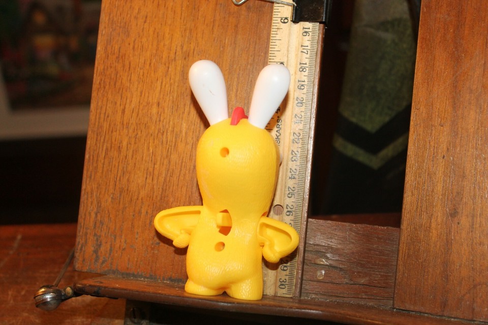 Rayman Raving Rabbids Chicken Suit Action Figure Nintendo | eBay