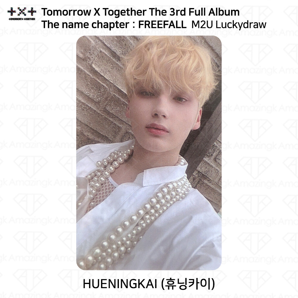 TXT FREEFALL M2Uラキドロセット TOMORROW X TOGETHER TXT Photocard - The Name Chapter