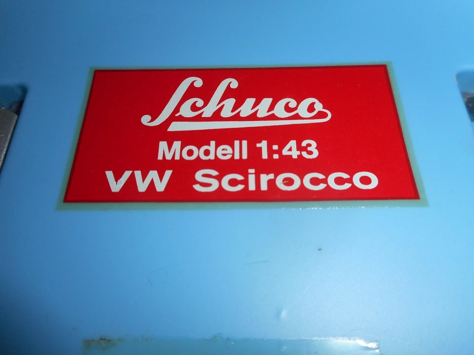 SCHUCO MONTAGE MODELL VW SCIROCCO SCALA 1/43 KIT COMPLETO, CONDIZIONI AM/M. - Immagine 2 di 4