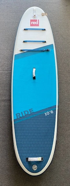 Pack Complet Red Paddle Co 10'6 Ride MSL - Paddle Gonflable 320x81cm, Set Avec Pagaie Et Pompe