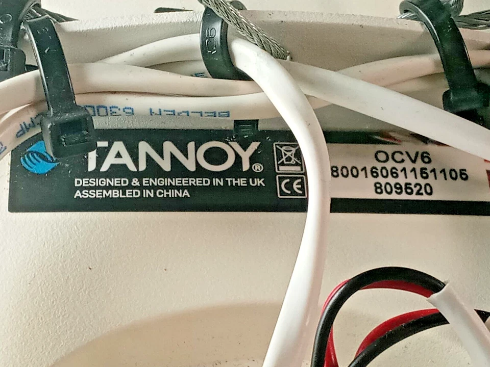 Alto-falante pingente coaxial TANNOY OCV 6-WH 6′′ - Imagem 3 de 4