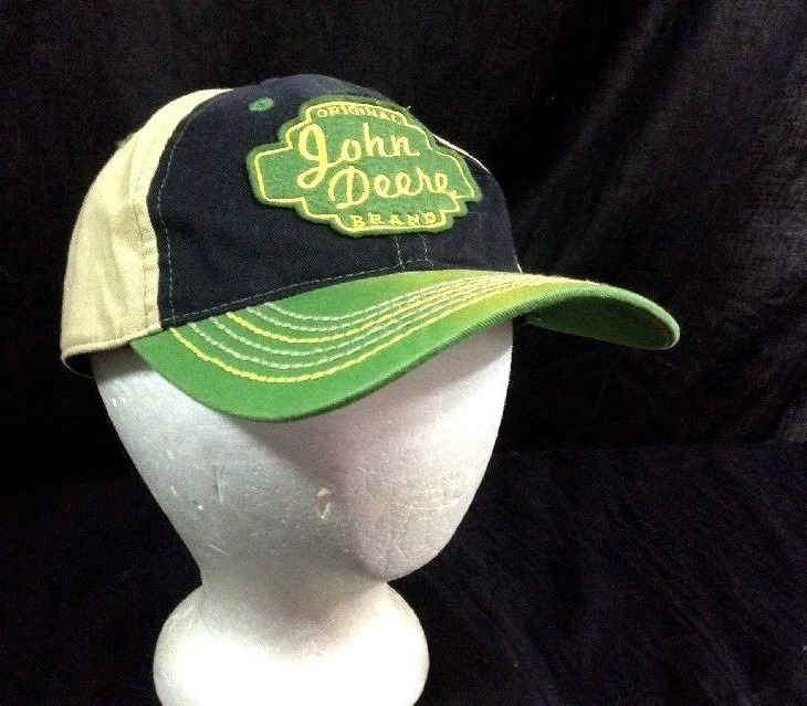 Original John Deere Brand Hat Patch Snapback Cap - image 2