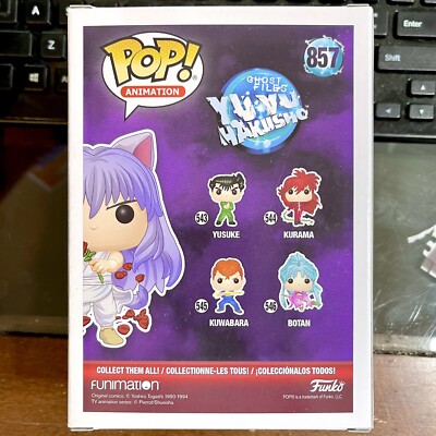 Yoko Kurama Ghost Files Yu Yu Hakusho Funko Pop! #857 Hot Topic