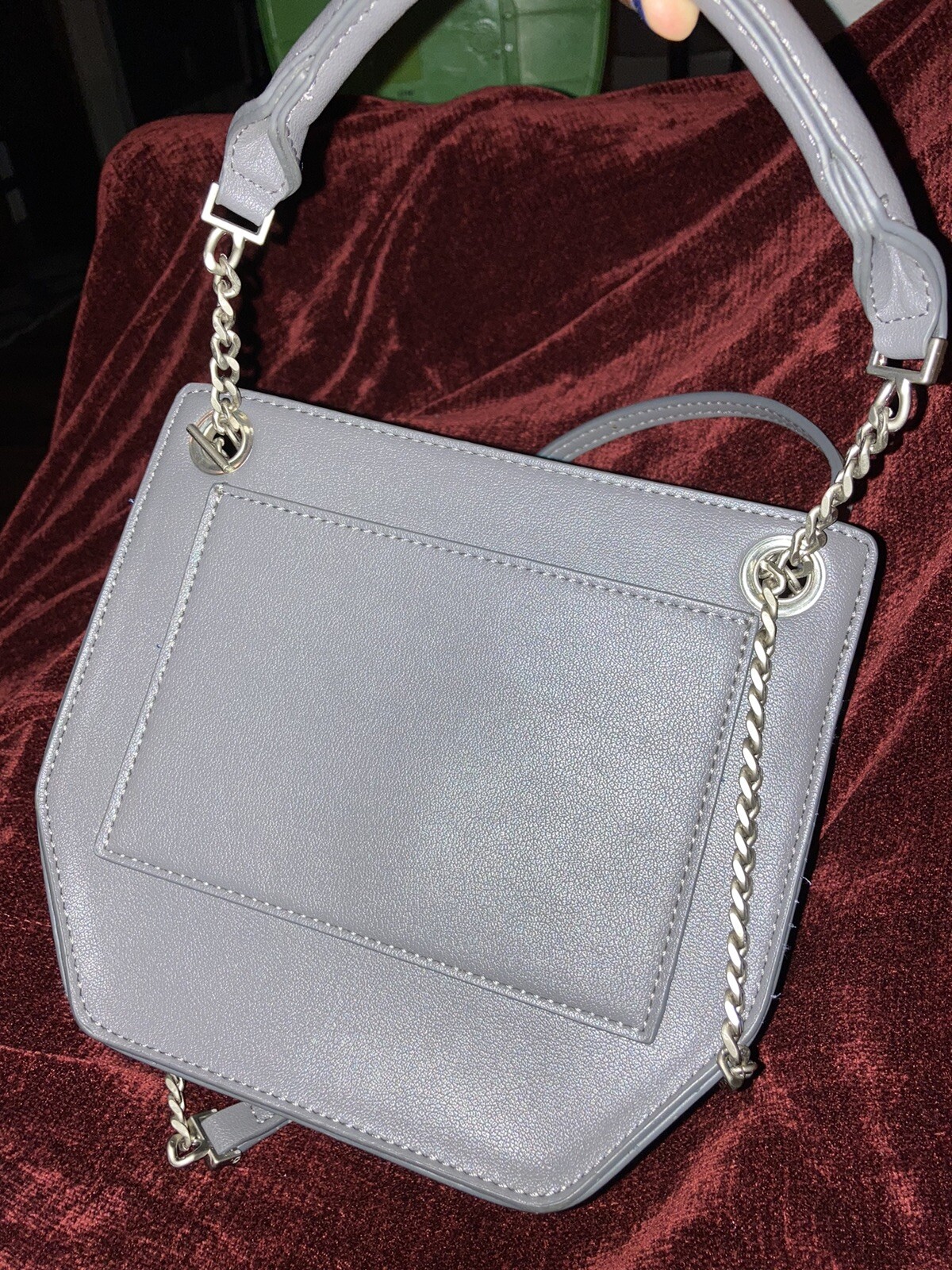 Pixie Mood Gem Crossbody Convertible Bag-Grey- So… - image 5