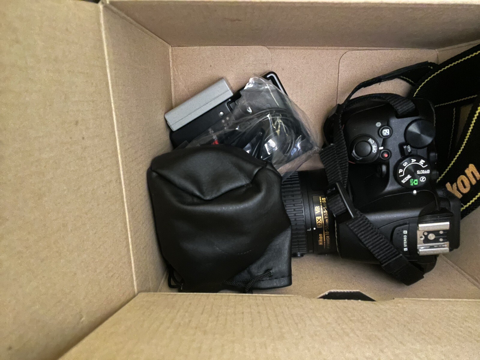 Nikon D D5500 24.2MP Digital SLR Camera Black (Kit w/ VR II 1855mm