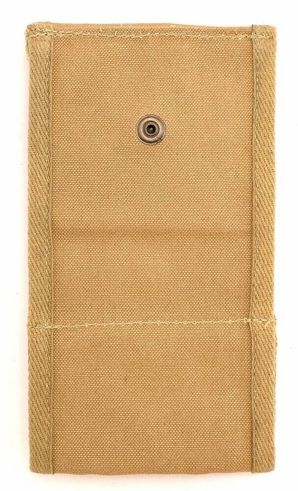 U.S. WWI M1917 Half Moon Clip .45 cal 3 Pocket Pouch marked JT&L 
