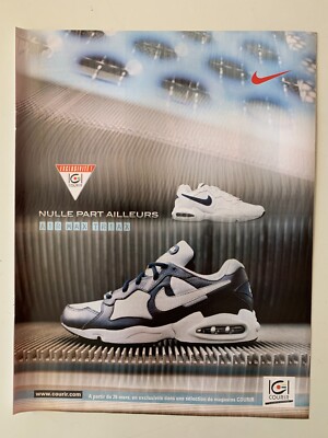 WERBUNG 2003 - SNEAKER - EXKLUSIV LAUFEN - NIKE AIR MAX TRIAX