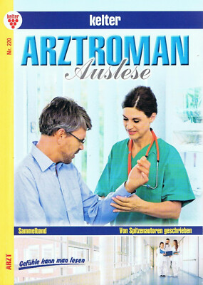 Arztroman - Auslese Nr. 220 - 4 Stück Groschen-Romane in einer Ausgabe