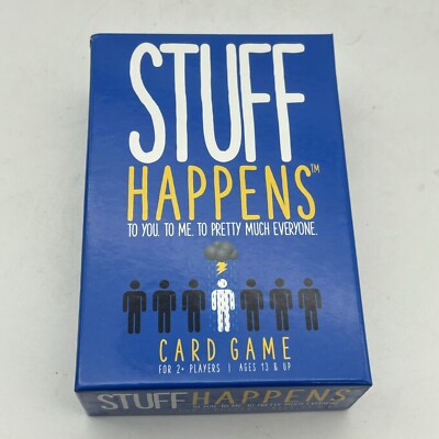 STUFF HAPPENS CARD GAME Parenting Edition Family Fun Game NEW