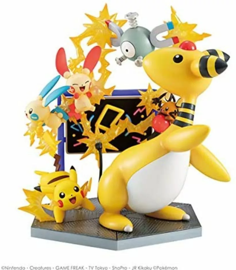 Pokémons elétricos Electric Power! Pokemon G.E.M. EX Megahouse