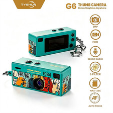 G6 Mini Green Thumb Camera Mini Keychain Retr...