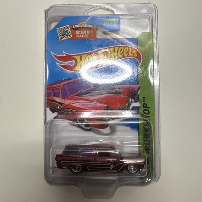 Hot Wheels 2014 Super Treasure Hunt – 8 Crate Burgundy Lowrider TH
