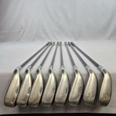 Callaway Big Bertha 2004 Iron Set 4-8, 10 SW+GW RCH 75i 75g Regular Flex Mens RH