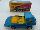 Matchbox Lesney Superfast 37 slightly darker blue in original box