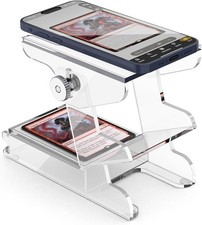 Beautyflier Acrylic TCG Card Scanner Phone Holder, MTG Cards Scanner Stand Compa