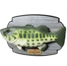 Vintage Big Mouth Billy Rainbow Trout Singing Talking Fish 1999 Tested Working