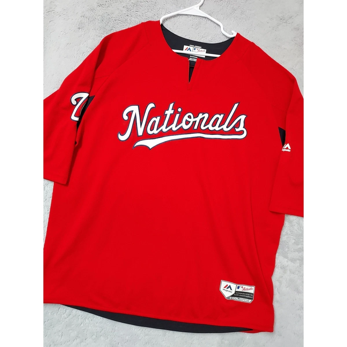 Majestic Size 2XL Washington Nationals MLB Fan Apparel & Souvenirs