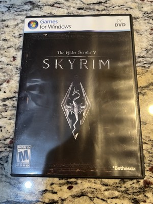 Elder Scrolls V: Skyrim (PC, 2011) CIB Includes Map and Manual Tested Works
