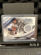 2023 Topps Series 1 DANSBY SWANSON Major League Material Game-Used #'d 076/199