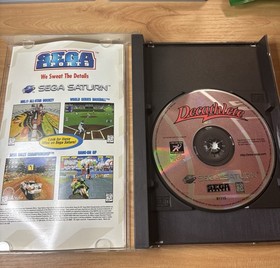 Decathlete (Sega Saturn, 1995) CIB w/ Registration Complete In Box Tested Works