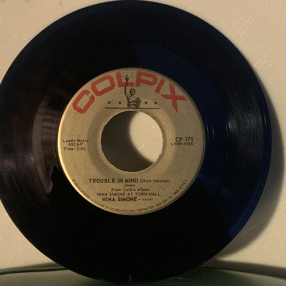 NINA SIMONE Trouble In Mind / Cotton Eyed Joe  COLPIX CP 175 - Image 3 of 4