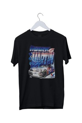 Vintage Mark Martin Nascar Racing Graphic Print T-Shirt Herren S M L XL 2 3 4 XL  
