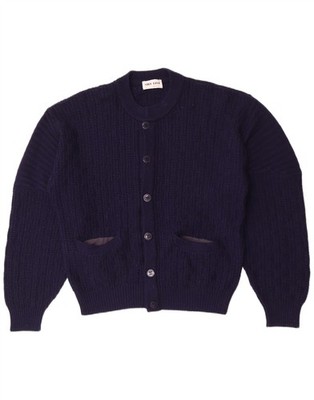 Niki Line Herren Strickjacke Pullover Large Navy Blau ER03