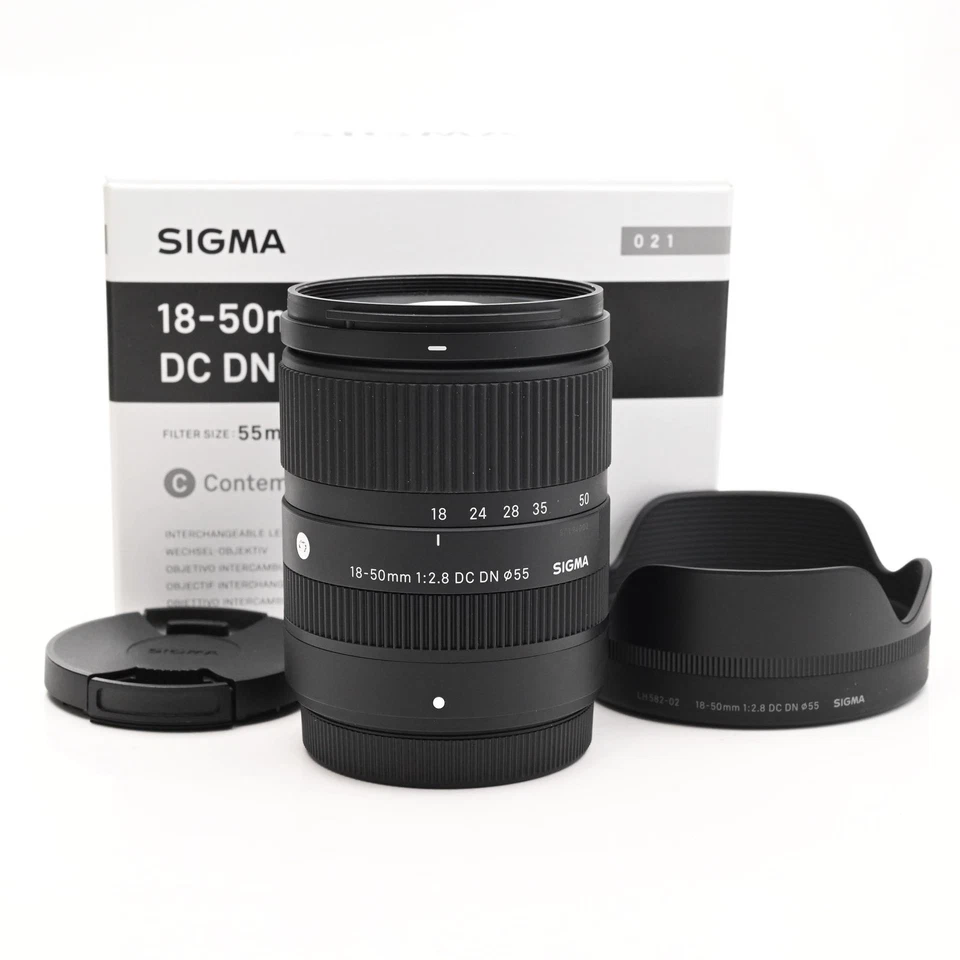 Sigma 18-50mm f2.8 DC DN Contemporary 021 Lens Fujifilm X Mount #000
