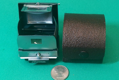 Vintage Ihagee Dresden Exakta Camera Waist Level Viewfinder with Case