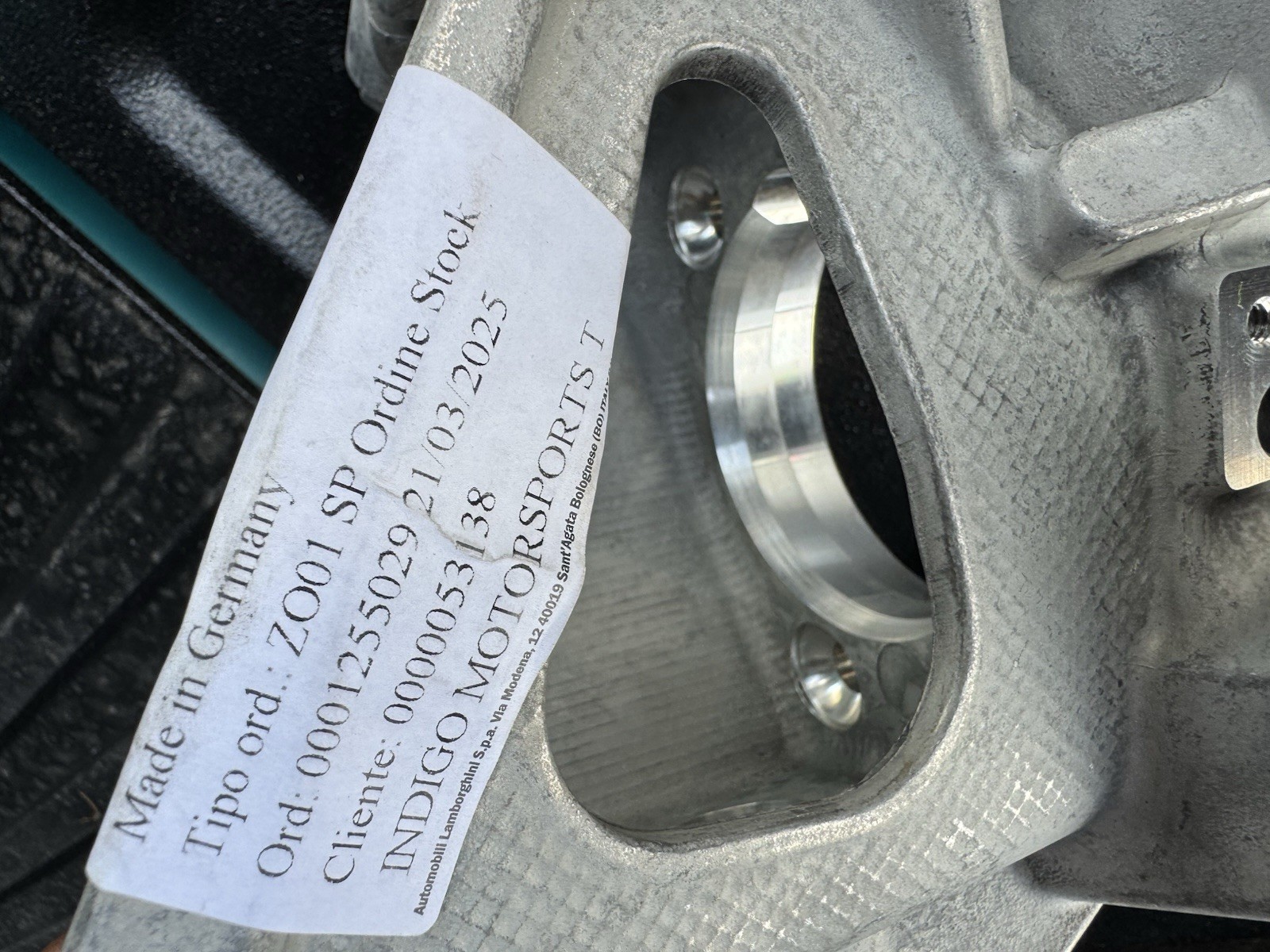 4T0505433E Hub Steering Knuckle Left Rear Lamborghini Huracan 5.2 LP580