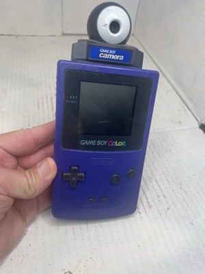 Nintendo Game Boy Color  CGB-001 Atomic Purple OEM With Gameboy Camera